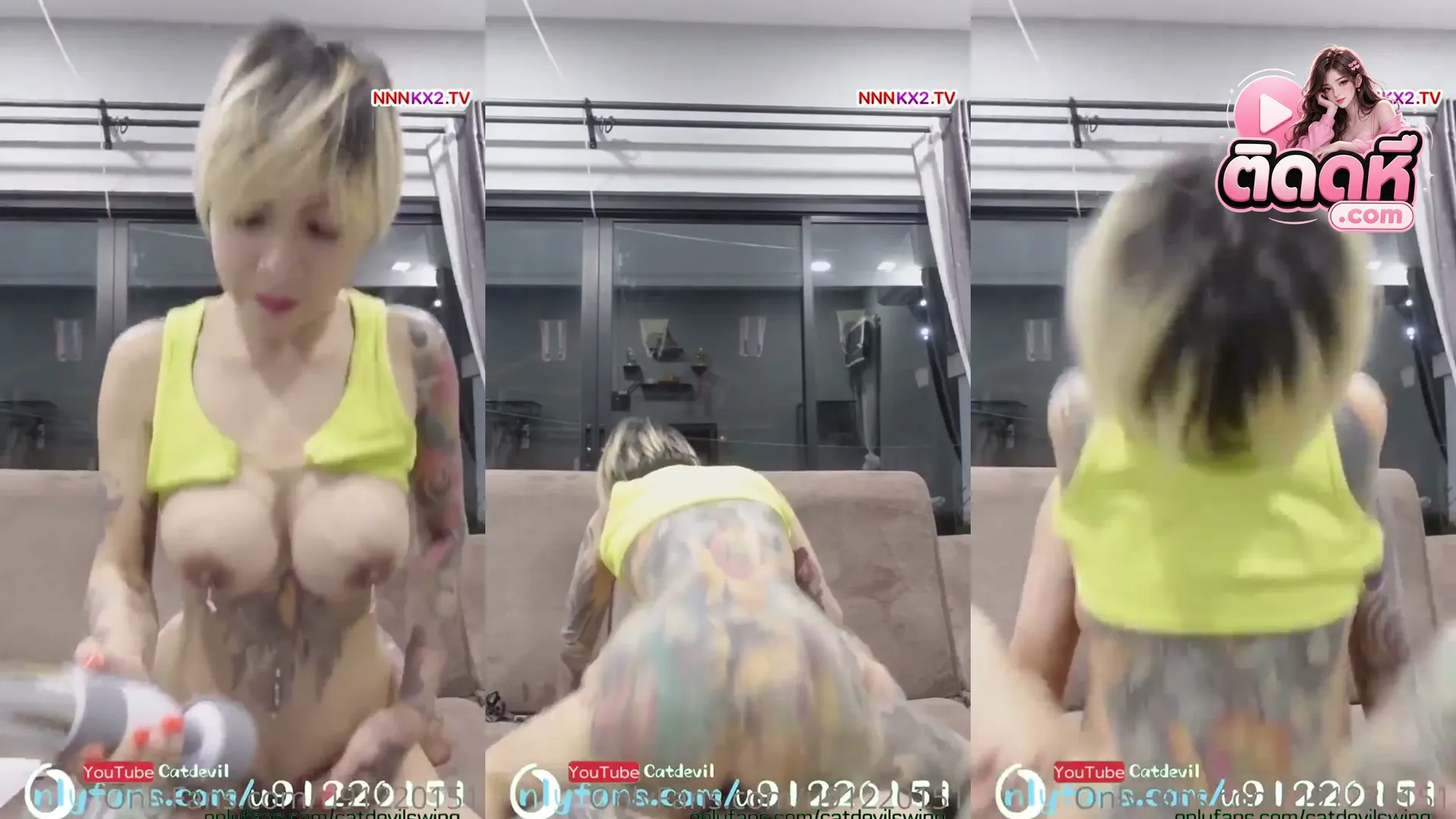 คลิปหลุดกลุ่มลับ catdevilswing แมวปีศาจตัวแมวโดนผัวซอยจนแฉะแล้วขย่มควยสุดแรง