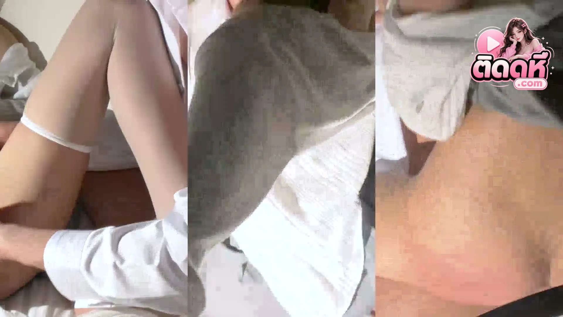 คลิปหลุดมาใหม่ น้องไต้ฝุ่นโดนแฟนเขี่ยหียาวๆ หีสวยฉ่ำจนน้ำไหล