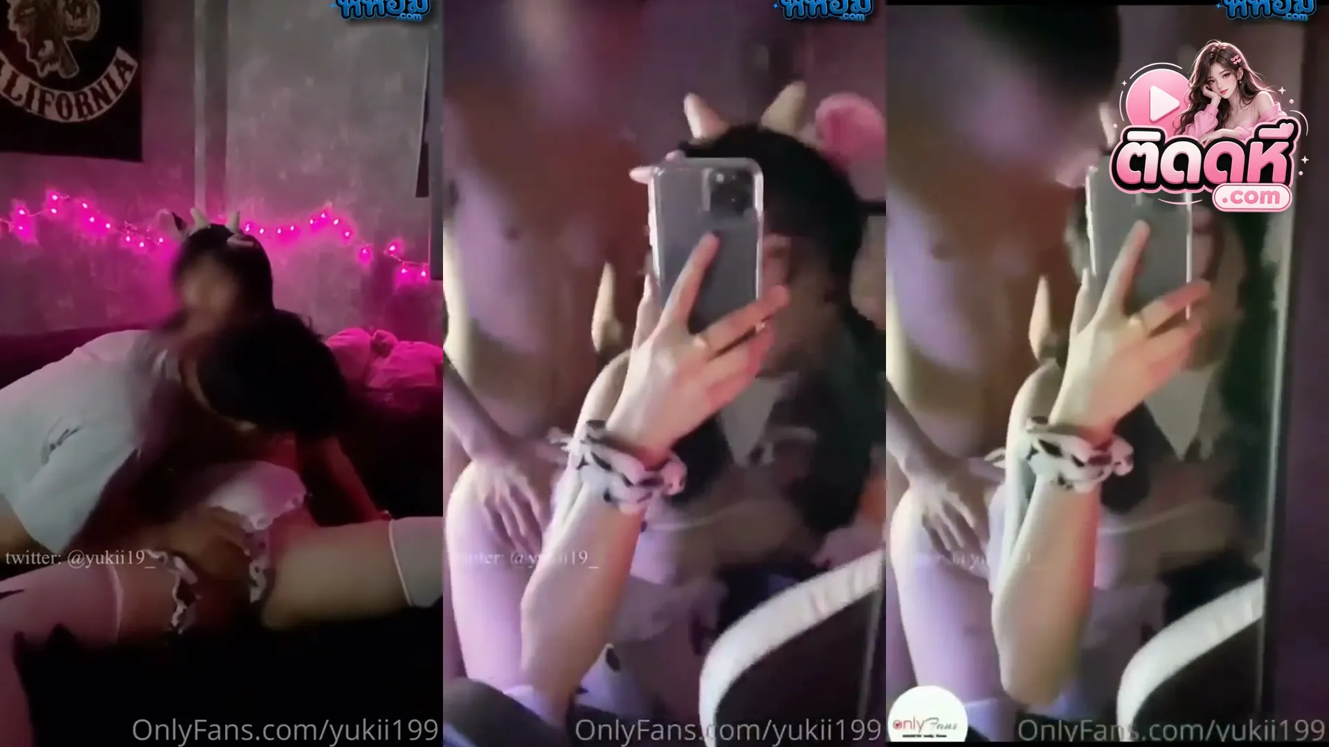 คลิปโป๊ น้องยูกิ yukii199 ใส่บิกินี่แม่วัวยั่ว โดนกระหน่ำเย็ดหีเสียวจนน้ำแตก
